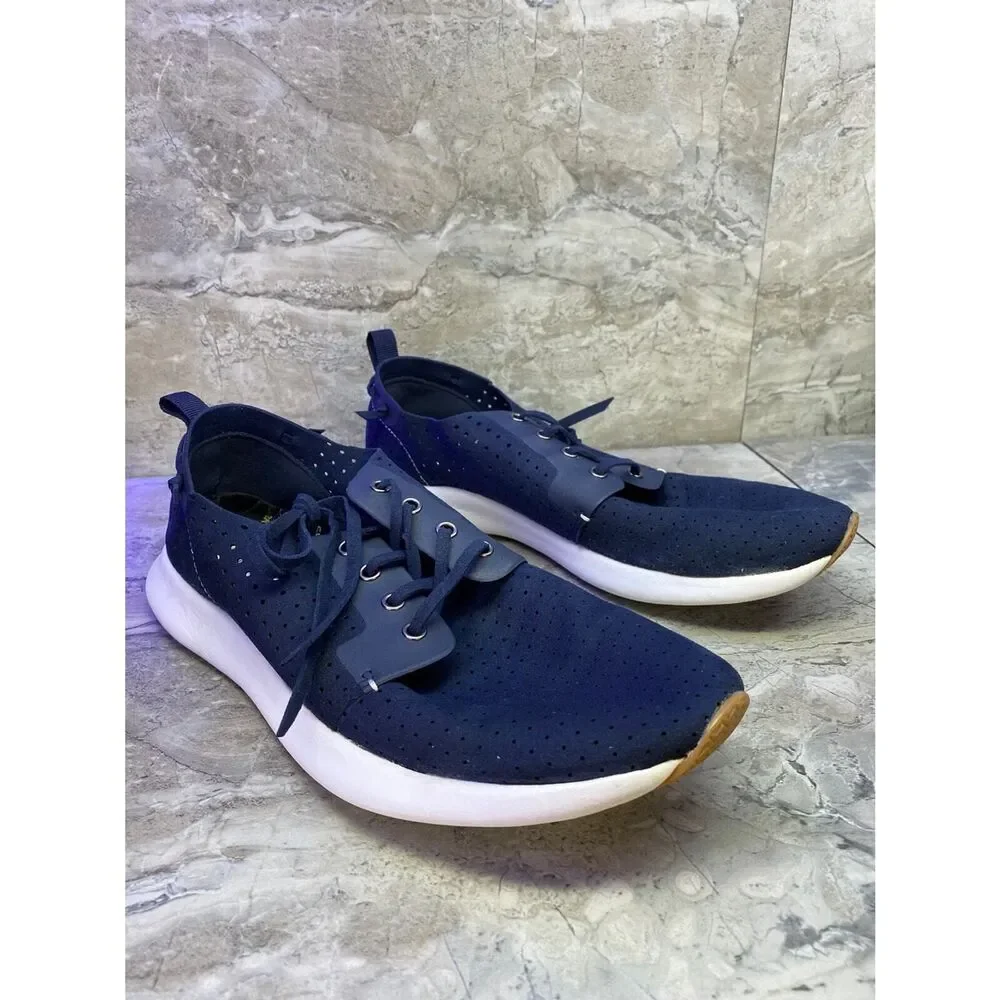 Steve Madden Men's 9 Blue Suede P-CHYLL Perforated Low Top Sneakers - Picture 5 of 9